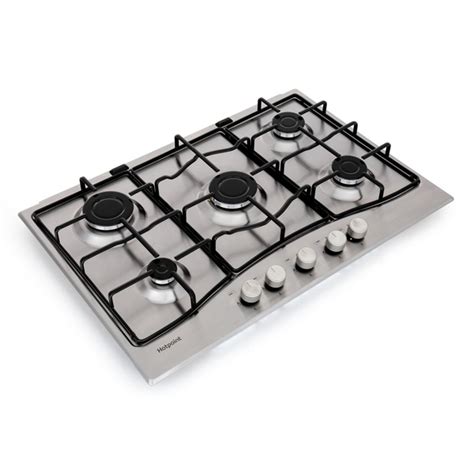 hotpoint 5 burner gas hob 70cm